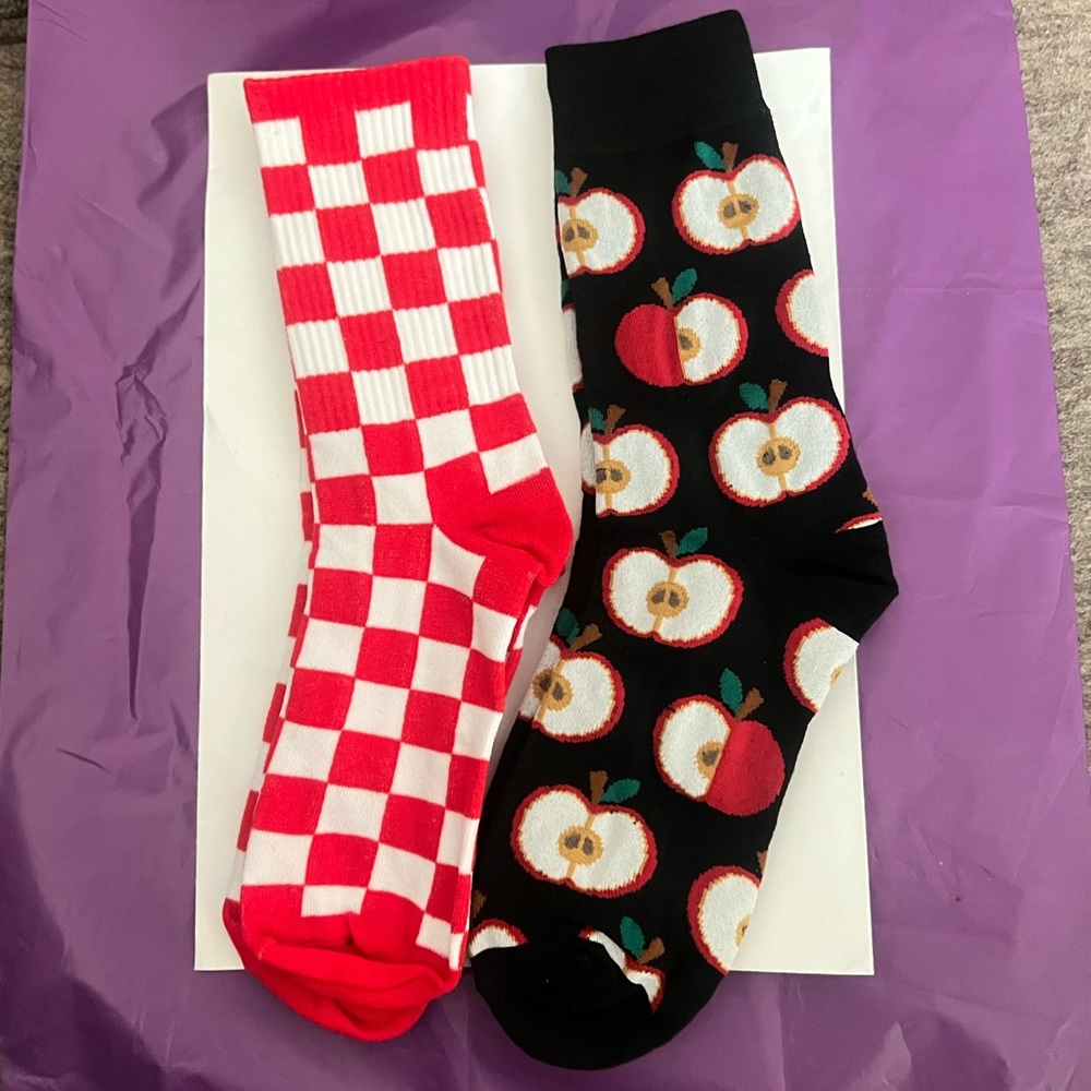 2/$17 Novelty socks bundle New - Picture 3 of 3